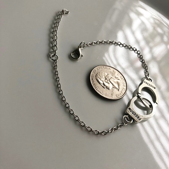 3/$15 NEW Handcuffs Freedom bracelet - Picture 3 of 5